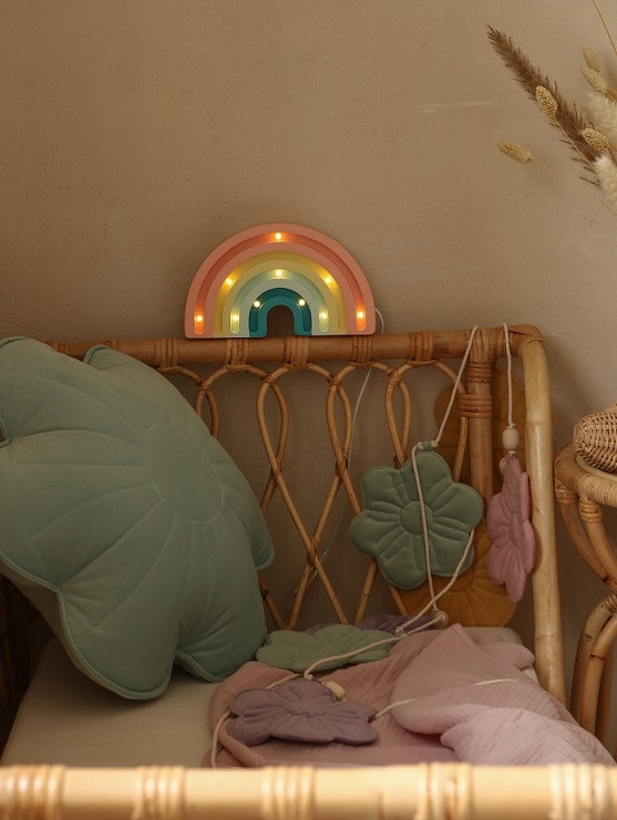 Little Lights, Lampe til børneværelset, Regnbue MINI pastel
