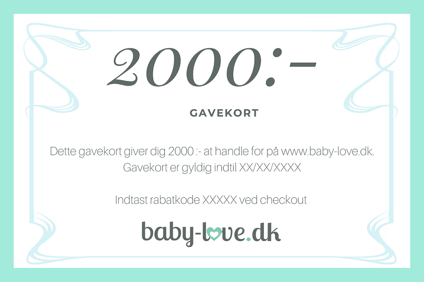 Gavekort 2000 kr