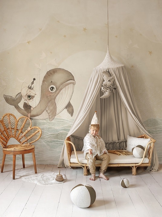 Mrs Mighetto, tapet vægmaleri Whalie Dream