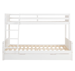 Hvid familie køjeseng/etageseng 140x200 / 90x200