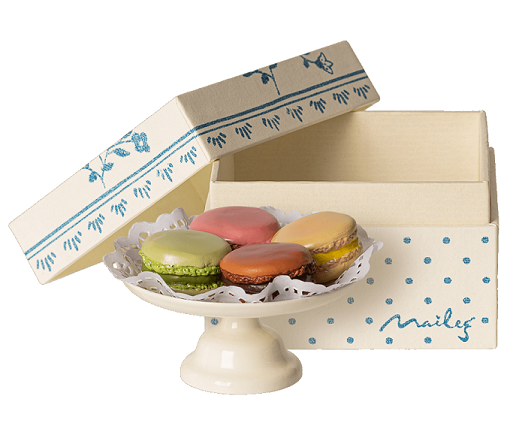 Maileg kaffestel, Macarons