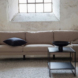 Zoom 3-sits soffa beige/brun