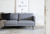 Zoom 3-sits soffa grå