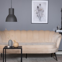 Calais soffa beige