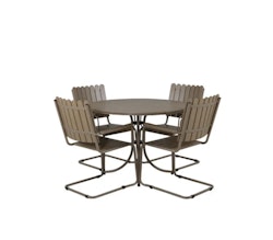 Holmsund matgrupp brun/beige