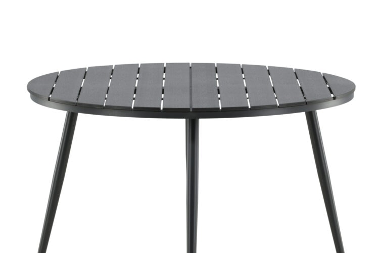 BREAK matbord svart Ø120cm