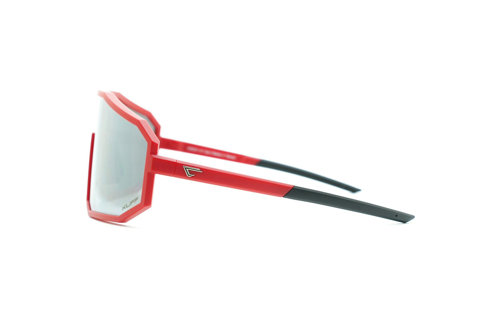 PODIUM RED - Silver mirrorlens