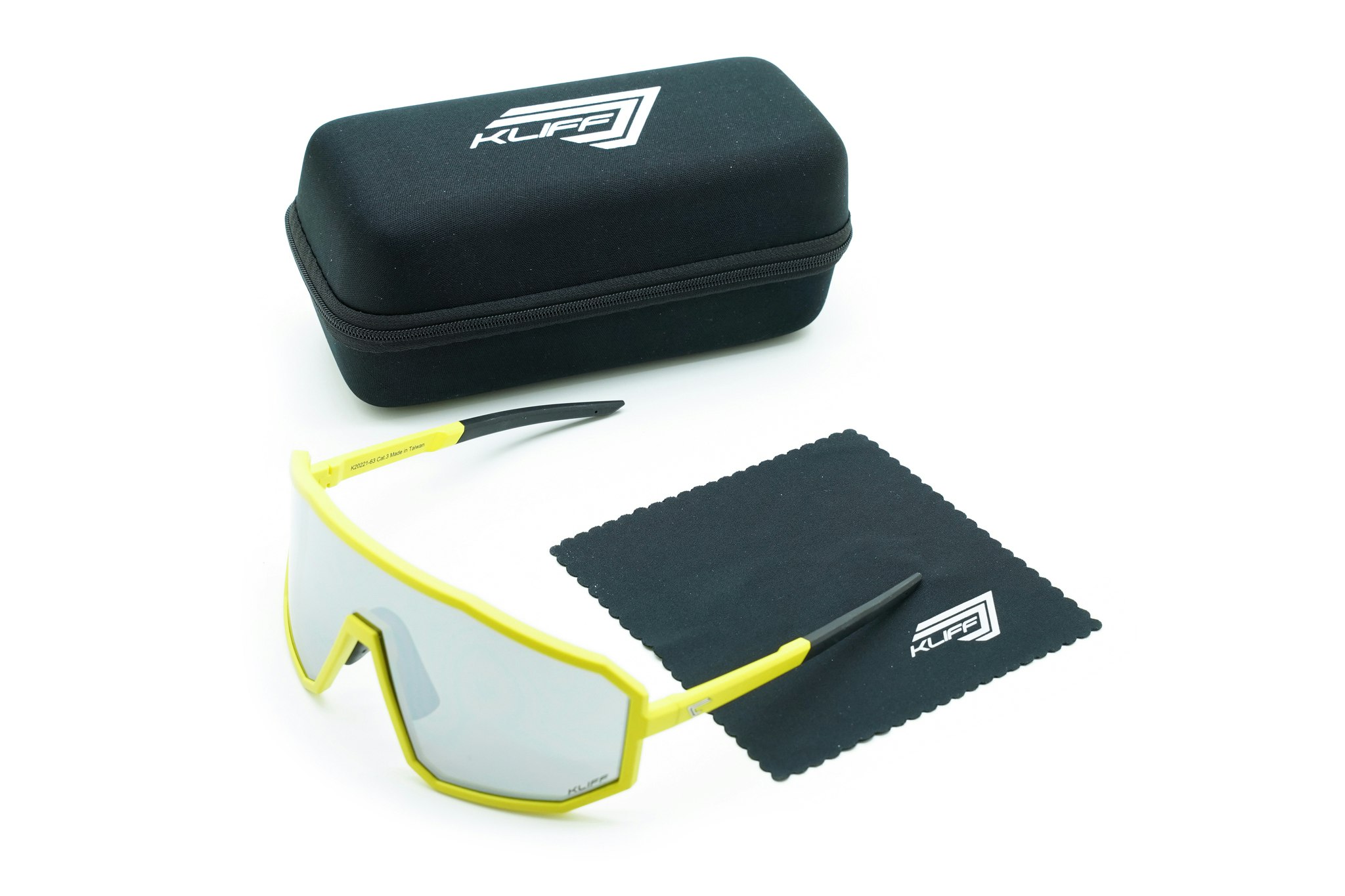 PODIUM BRIGHT YELLOW -  Silver mirrorlens