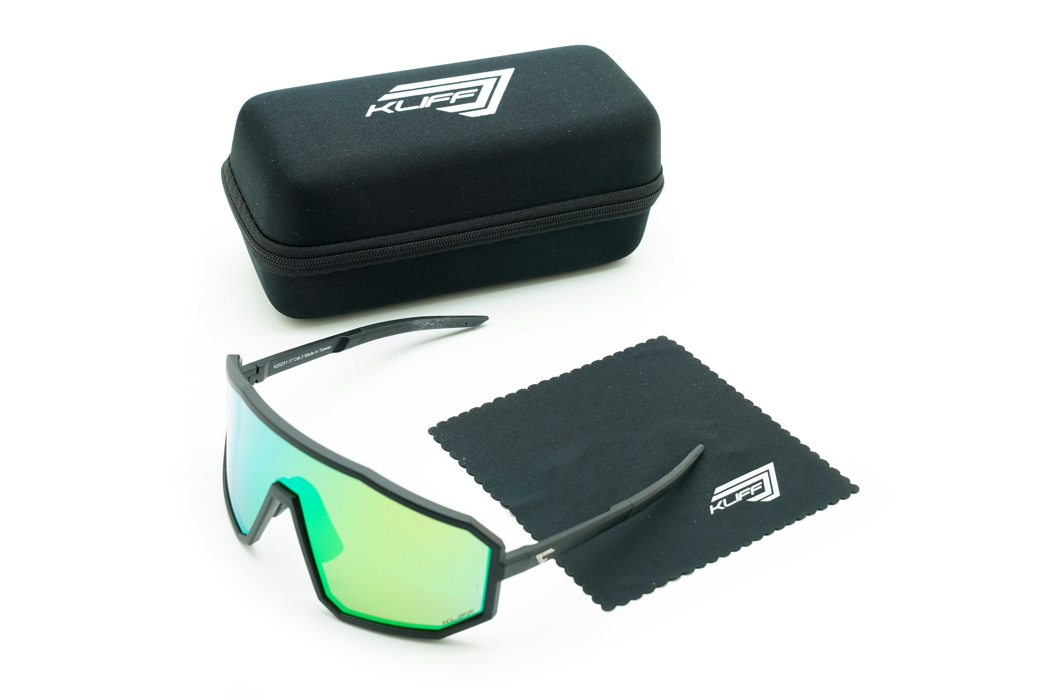 PODIUM BLACK - Green multilens