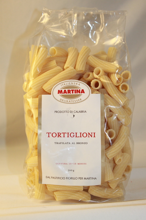 Martinas hantverksmässigt tillverkade pasta TORTIGLIONE