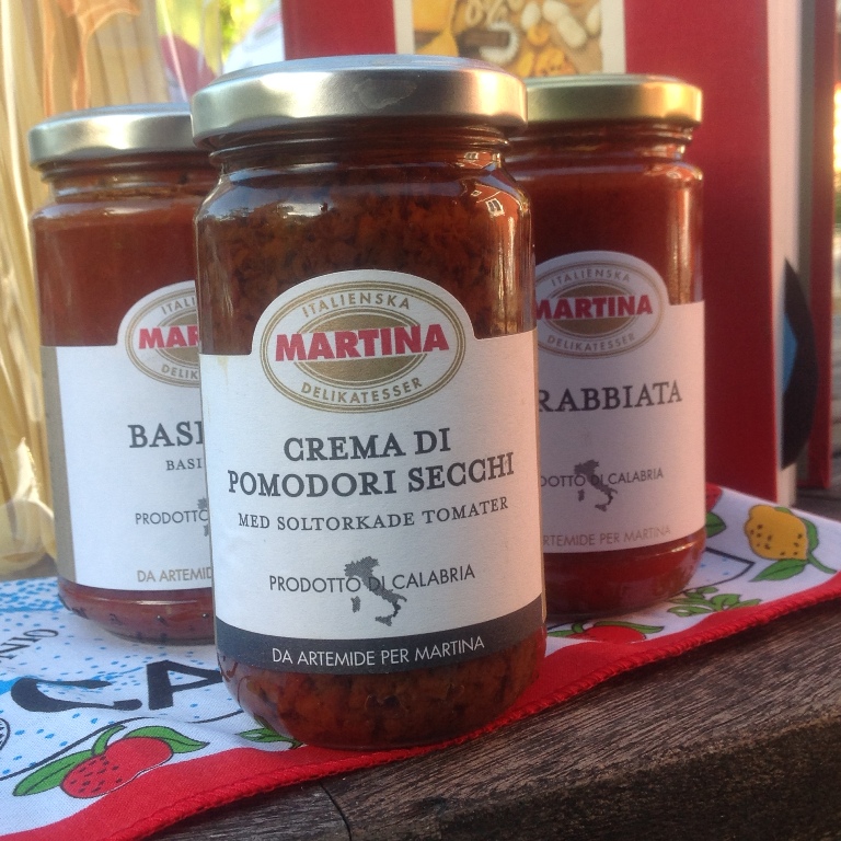 Martinas Crema di pomodori secchi (Kräm av soltorkade tomater)