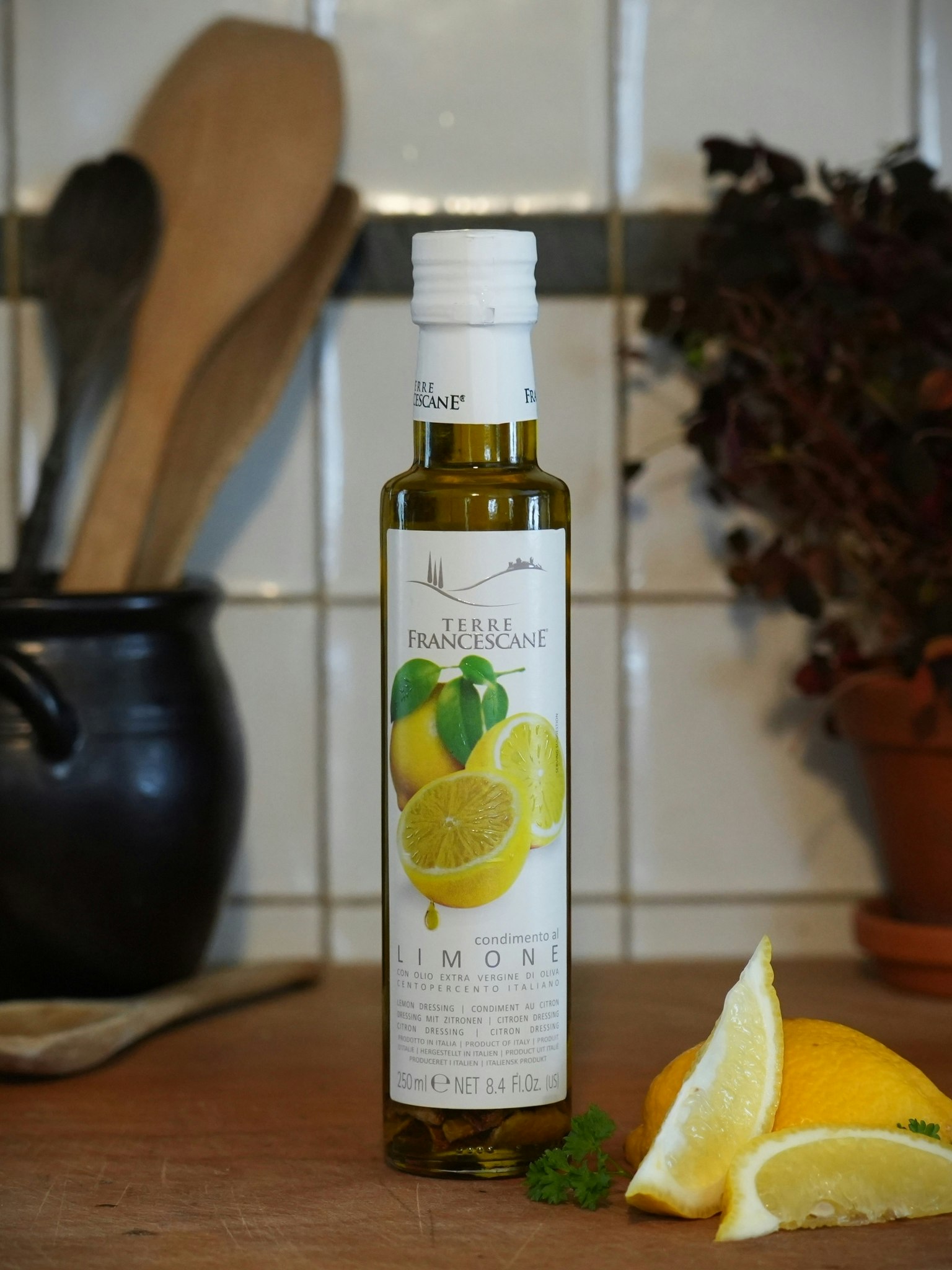 Terre Francescane Extrajungfruolja Limone 250 ml
