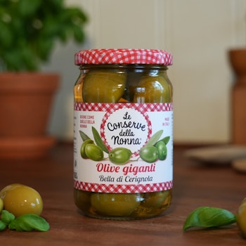 Olive Verdi Gigante Bella di Cerignola Le Conserve della Nonna