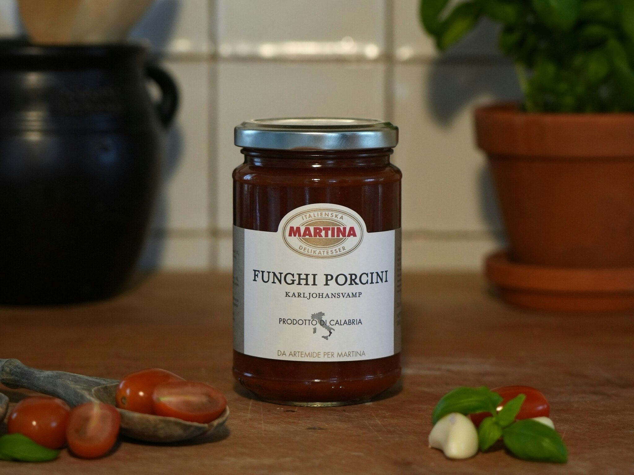 Martinas tomatsås Funghi porcini (Karljohansvamp)