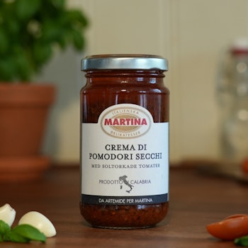 Martinas Crema di pomodori secchi (Kräm av soltorkade tomater)