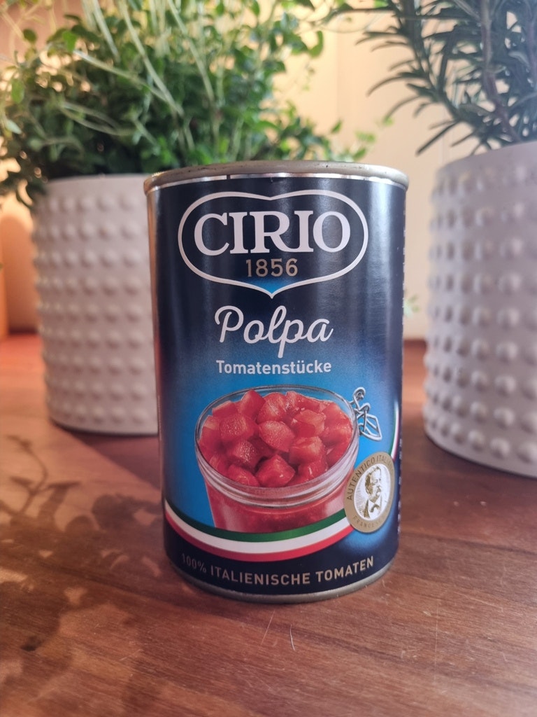 Cirio Polpa krossade tomater
