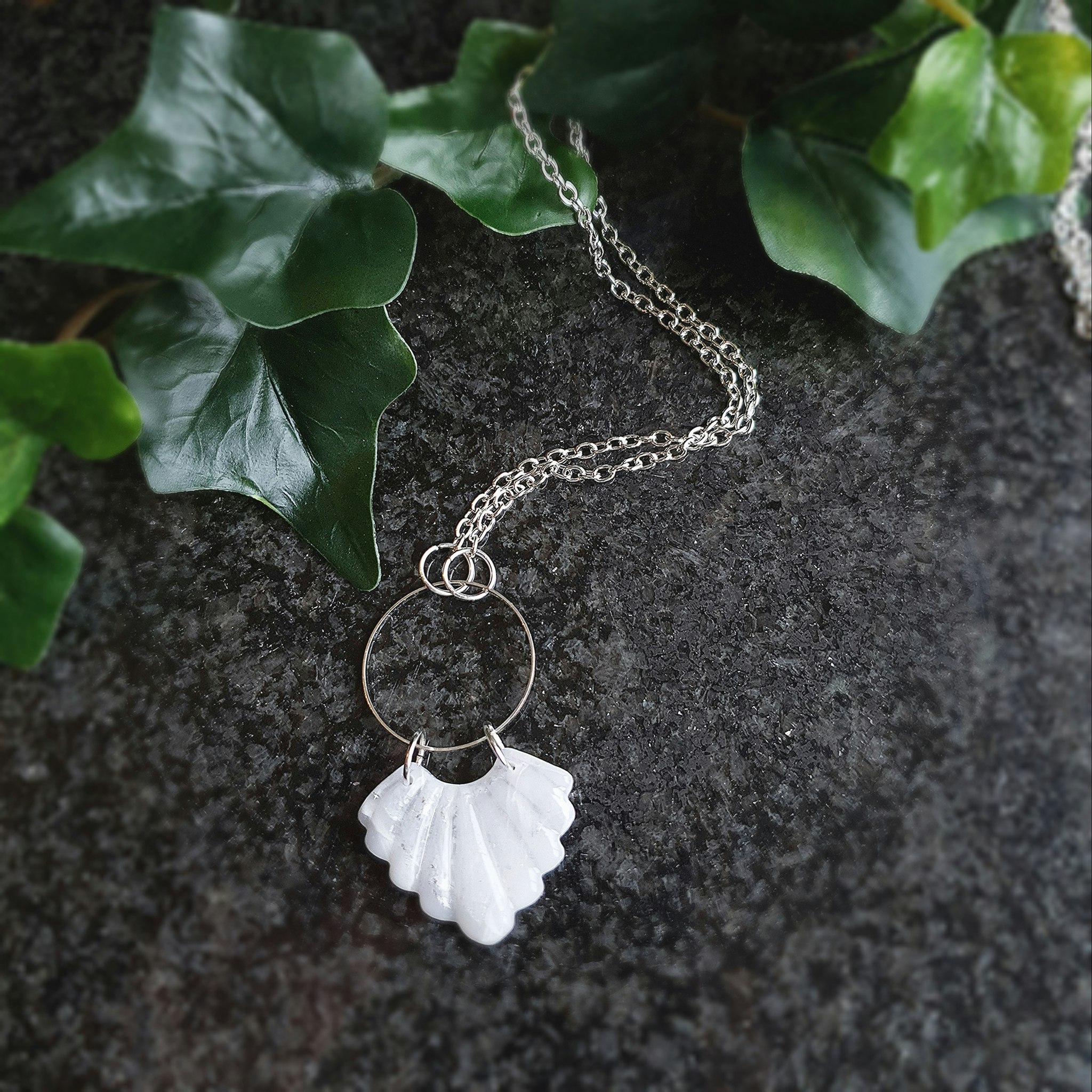 White marble necklace
