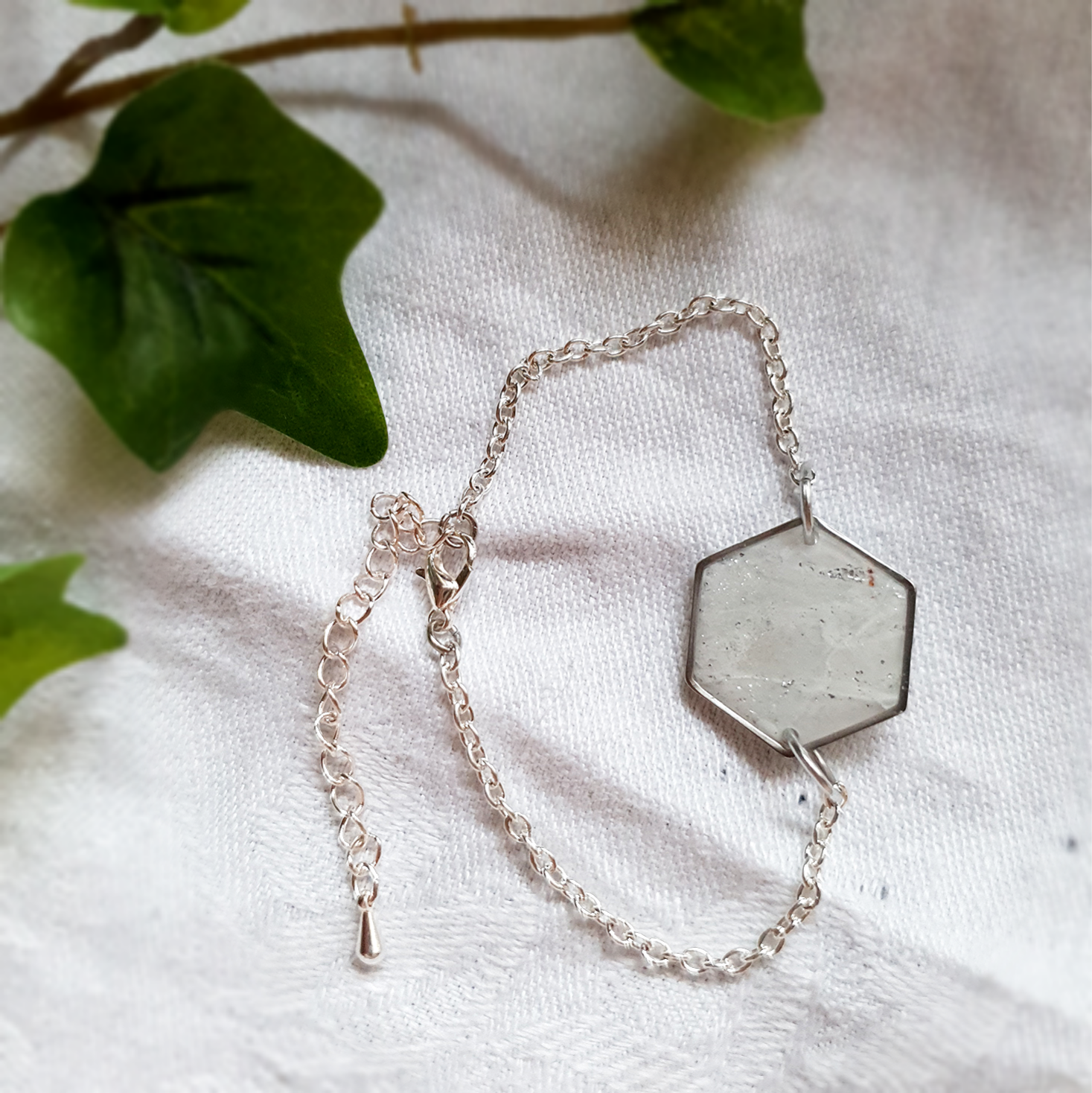 Hexagon bracelet