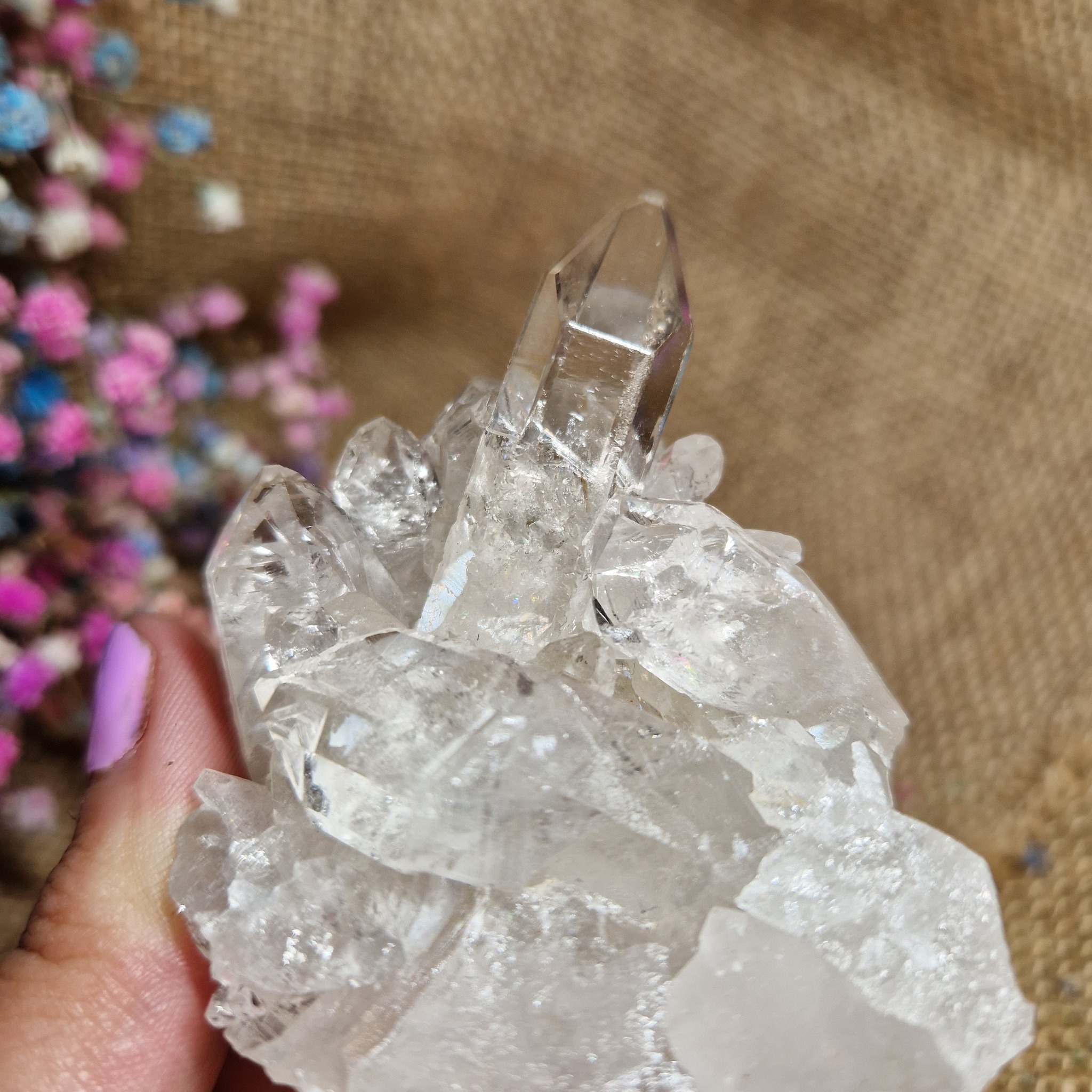 Bergkristall kluster A