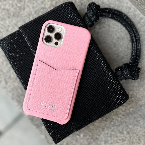 Perfect Pink mobilcover med kortholder