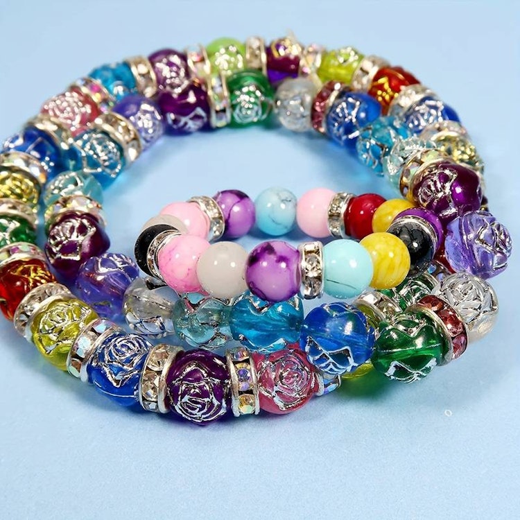 Strass-rondeller, silver, 6mm - 50p