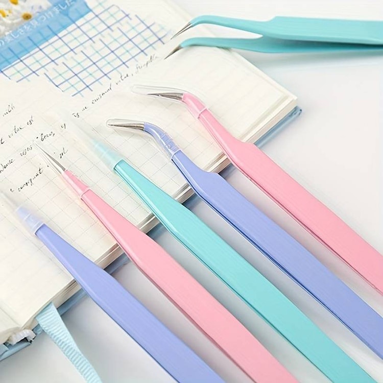 Pincett-set - lila