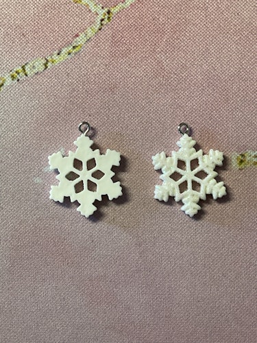 Stor snöflinga - 3 cm