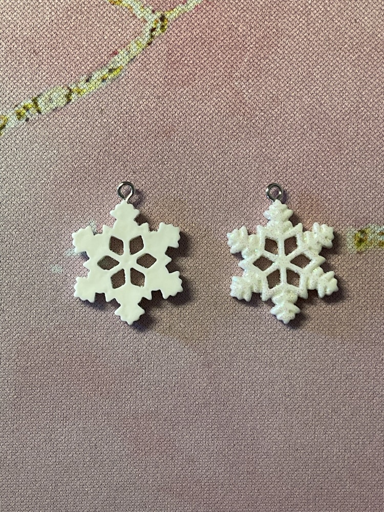 Stor snöflinga - 3 cm