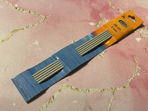 Strumpstickor, 20cm - 3,5mm