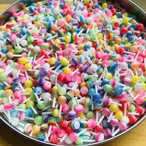 Lollipop på pinne, 10pack