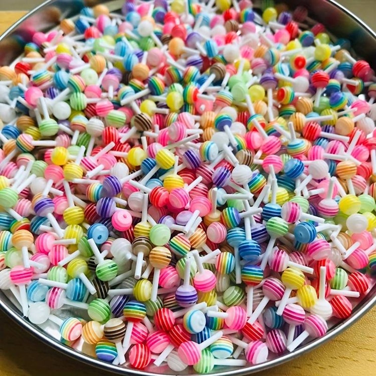 Lollipop på pinne, 10pack