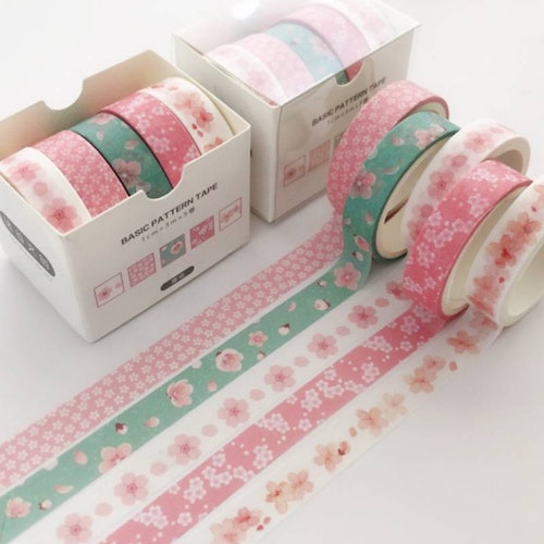Washi-tejp - 10mm x 3m - 5p