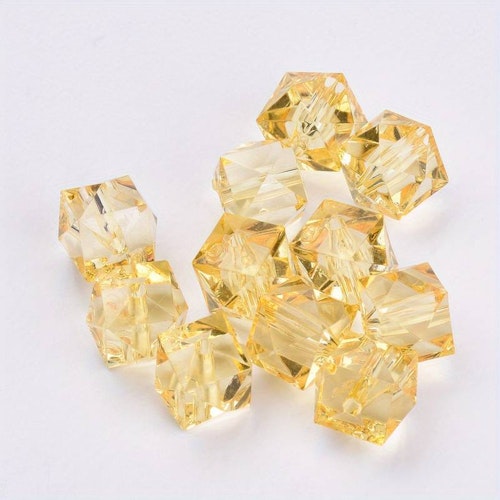 Polygon, ljus-khaki, 8mm - 50p