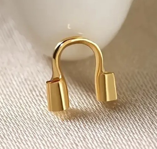 Kopparklämma, guld - 20p