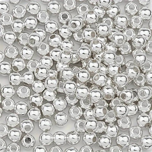 Akryl, silver, 8mm - 50p