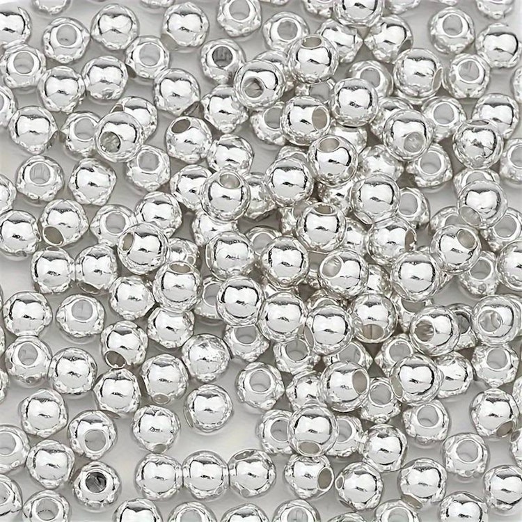 Akryl, silver, 8mm - 50p