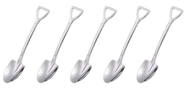 Rundad spade