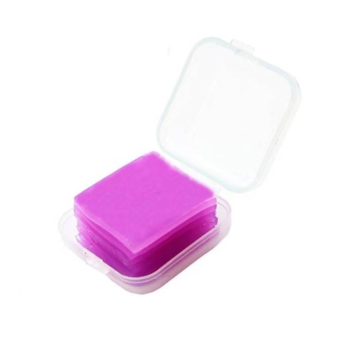 DP-vax, 2x2cm, lila - 6pack