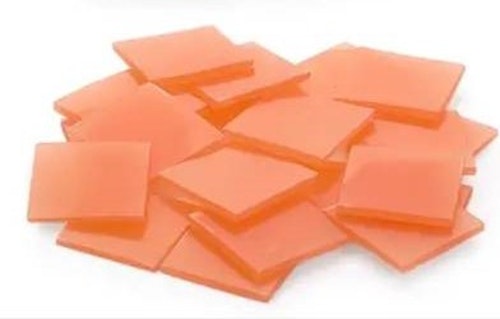 DP-vax, 2x2cm, orange - 6pack