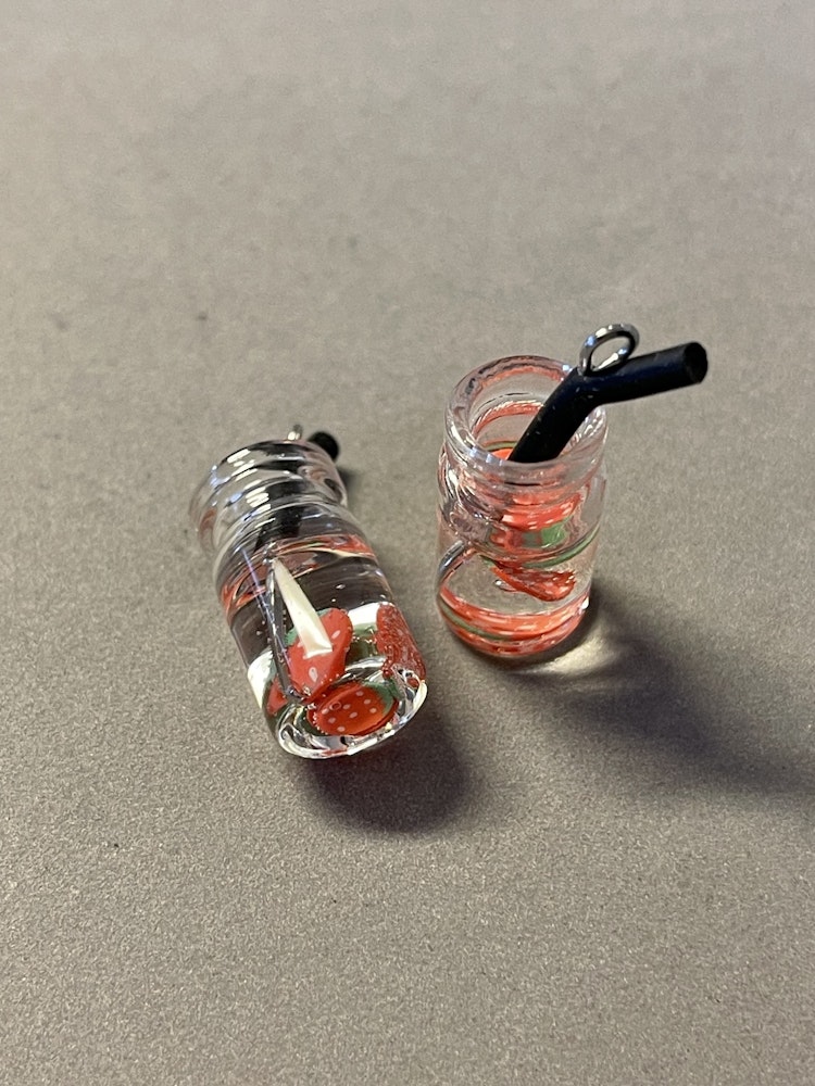 Fruktglas - jordgubb