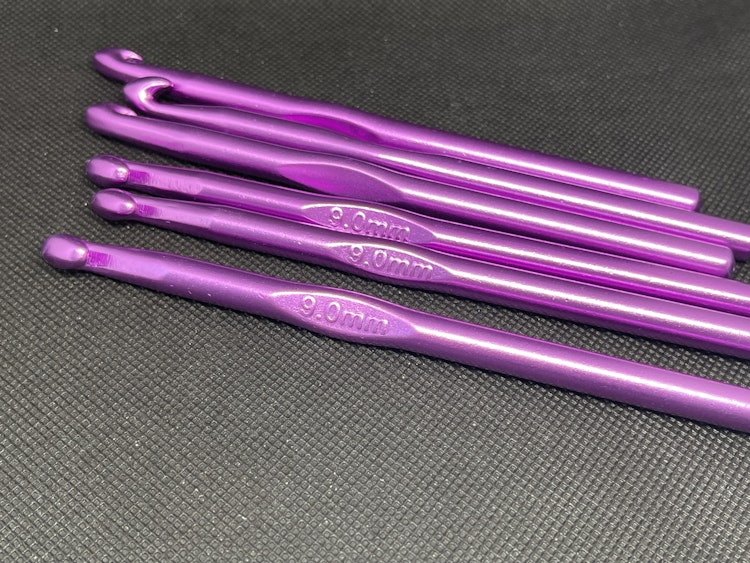 Aluminium, lila - 9,0mm