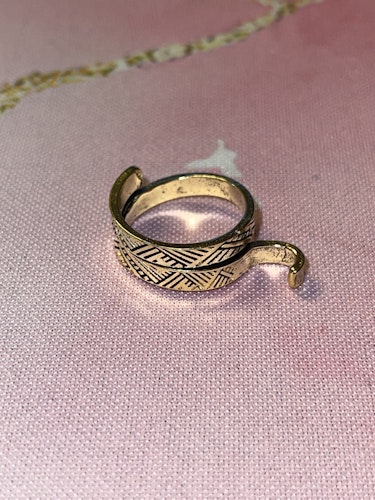 Justerbar tråd-ring - Guld