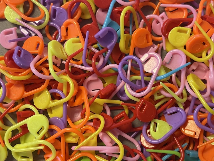 Stickmarkörer i plast - 10st