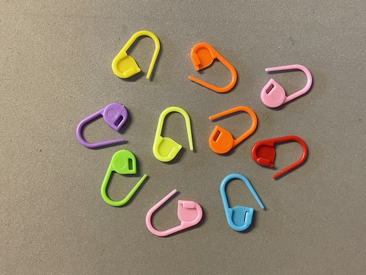 Stickmarkörer i plast - 10st