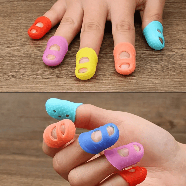 Fingerskydd silikon - 3st