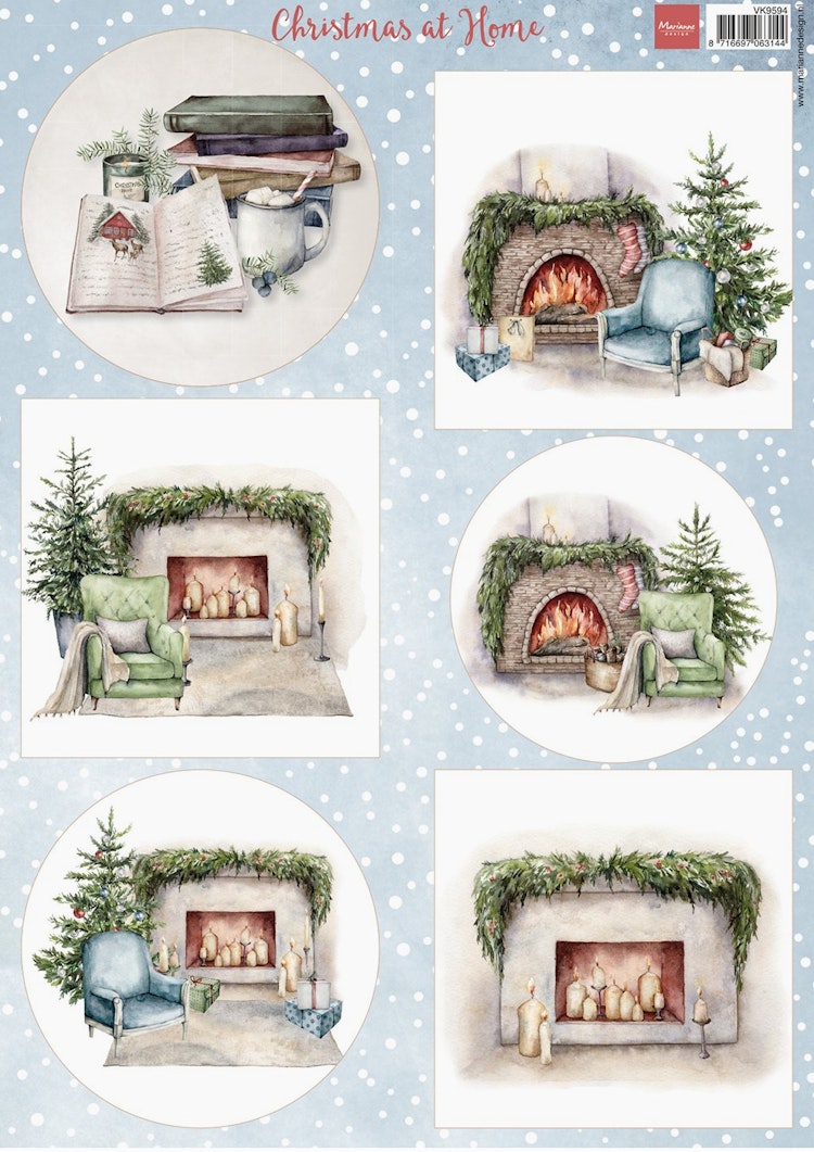 Marianne Design - Christmas at home - VK9594