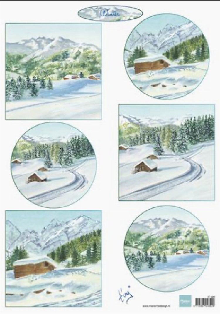 Marianne Design - Tiny's Winter - IT599 - Landscapes