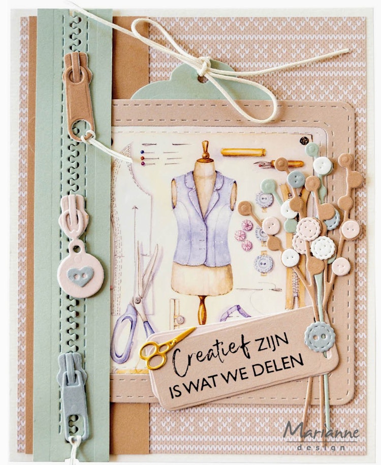 Marianne Design - Matties Mooiste - MB0189 - Crochet