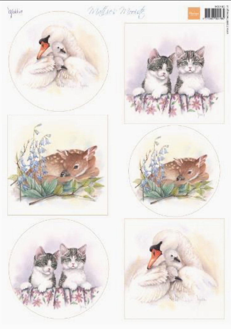 Marianne Design - Matties Mooiste - MB0183 - Baby animals