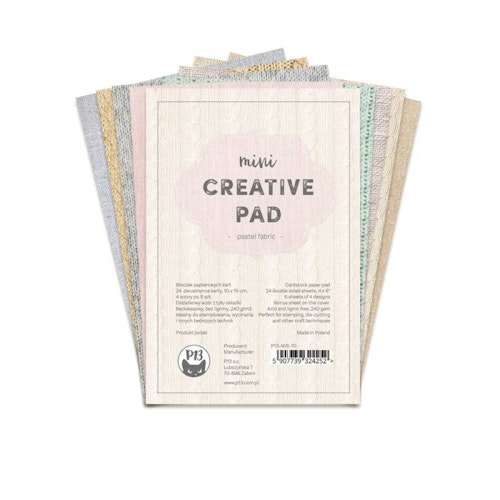 P13 Mini creative pad - Tyg (10x15cm)